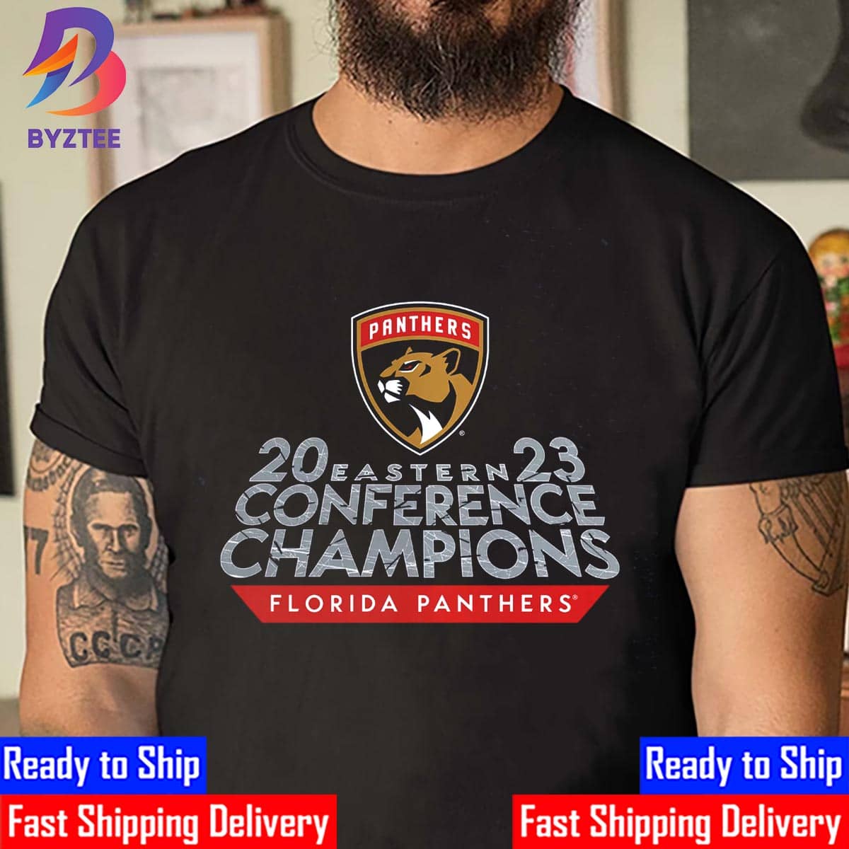 Florida Panthers 2022 Stanley Cup Playoff Division Champ Shirt