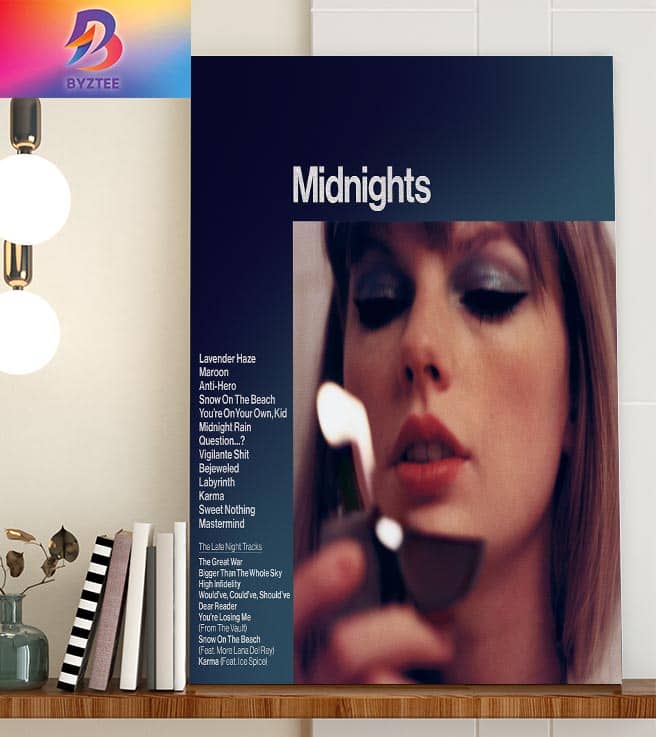 NEW ST2 Midnights - Album Art Poster, Taylor.Swift Music Print sold by  Tienmuoidesign, SKU 42508753