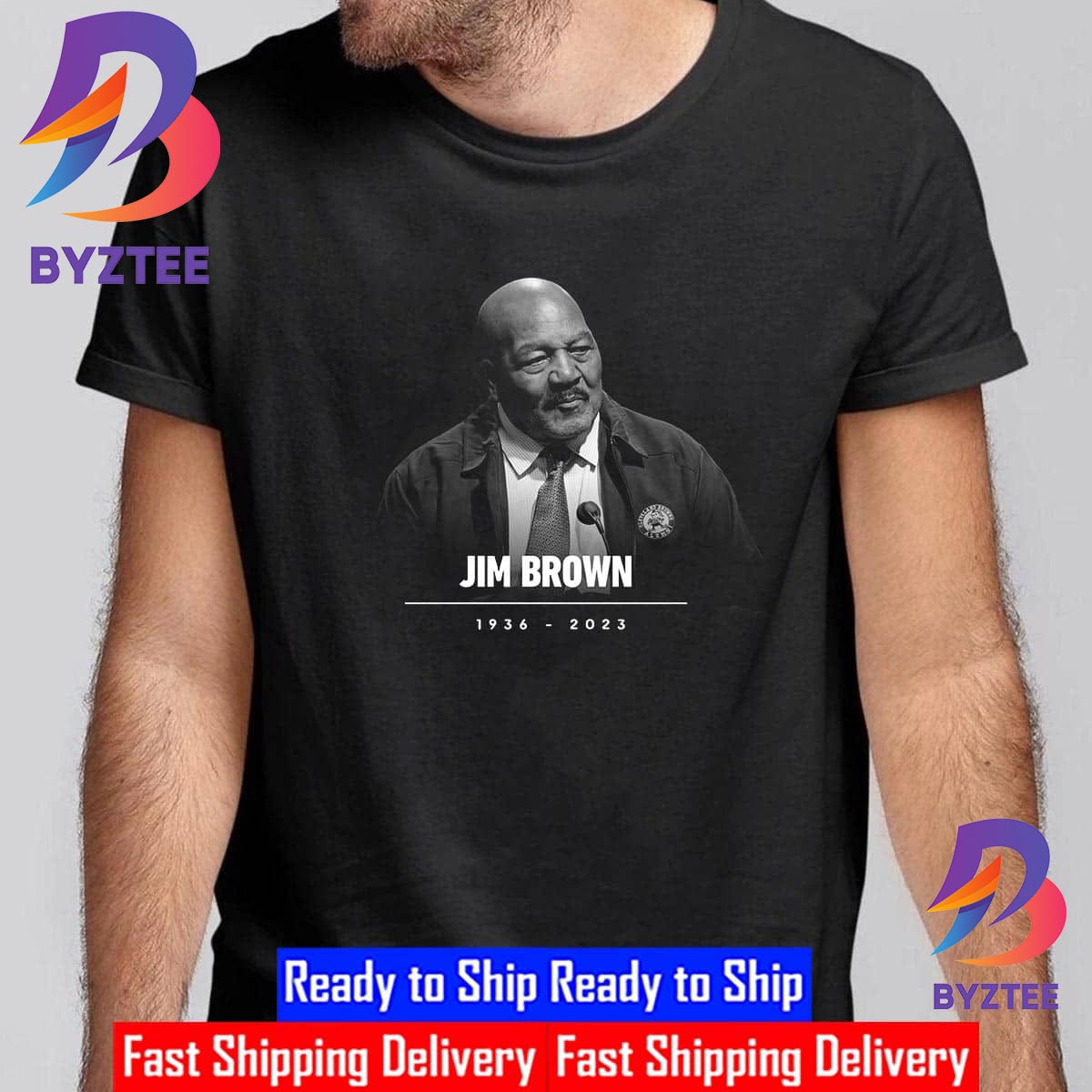 Rip Jim Brown 1936 2023 Cleveland Browns Shirt