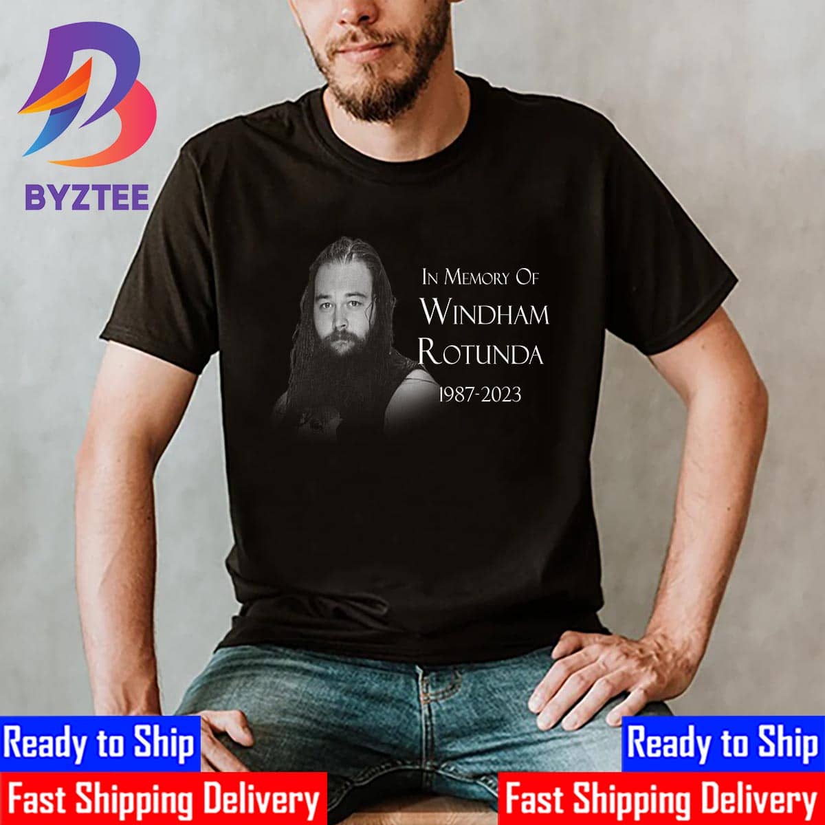 Windham Rotunda Bray Wyatt Memorial T-Shirt