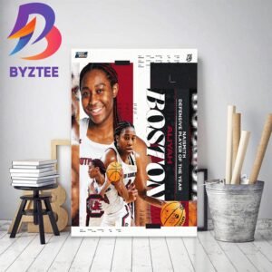 Aliyah Boston Is The Winner 2023 Naismith Defensive Player Of The Year Decor Poster Canvas