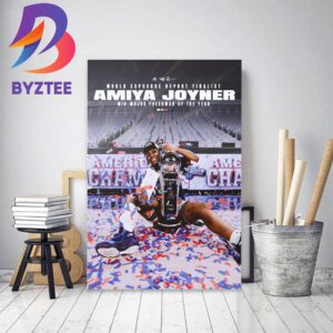 Amiya Joyner Is World Exposure Report Finalist Mid Major Freshman Of The Year Decor Poster Canvas