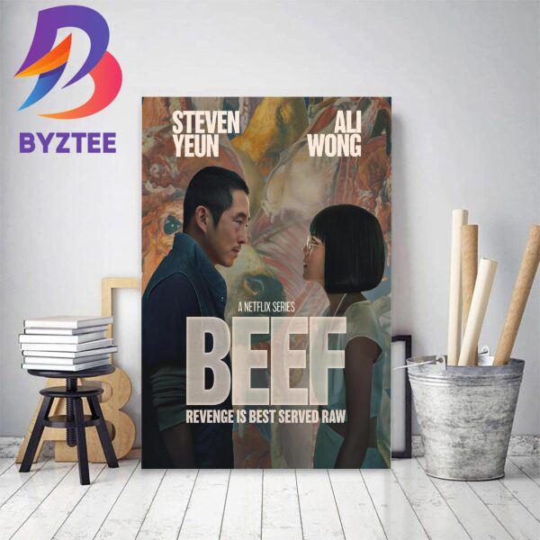 Beef Revenge Is Best Served Raw Official Poster Decor Poster Canvas