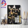 Boston Bruins Are NHL 2023 Atlantic Division Champions Decor Poster Canvas