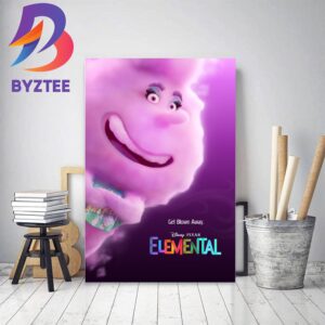 Gale Voiced By Wendi McLendon-Covey In Elemental Of Disney And Pixar Decor Poster Canvas