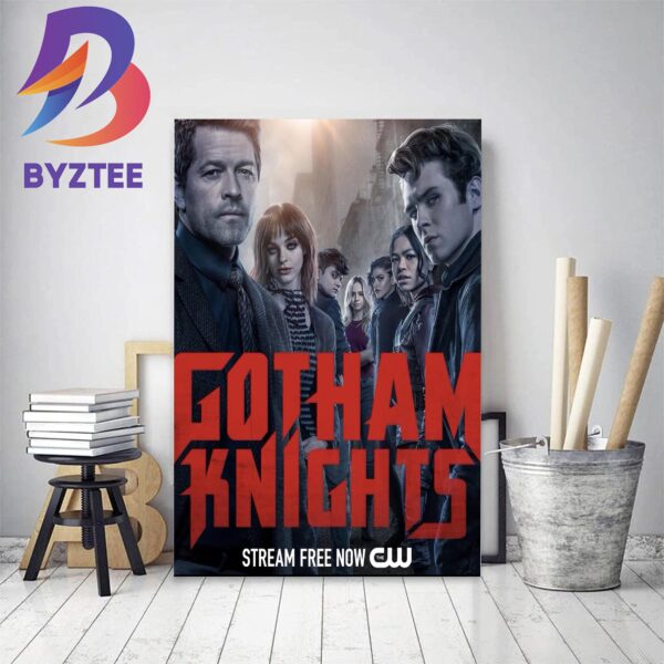 Gotham Knights New Poster Movie Decor Poster Canvas