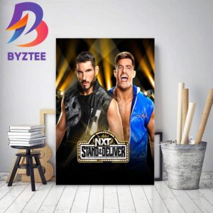 Johnny Gargano Vs Grayson Waller In An Unsanctioned Match At NXT Stand And Deliver Decor Poster Canvas