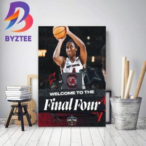 South Carolina Gamecocks Womens Basketball Welcome To The 2023 NCAA Final Four Bound Decor Poster Canvas