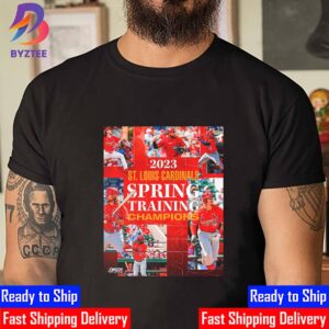 St Louis Cardinals Are 2023 MLB Spring Training Champions Shirt