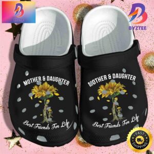 Sunflower Tree Love Family Mother And Daughter Best Friend For Life For Sunflower Lover Crocs Crocband Clog