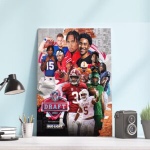 2023 NFL Draft Day Presented By Bud Light Home Decor Poster Canvas