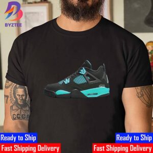 Air Jordan 4 Tiffany Sneaker Concept Unisex T-Shirt