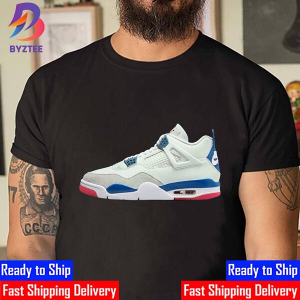 Air Jordan 4 x Nike SB Top 3 Sneaker Concept Unisex T-Shirt