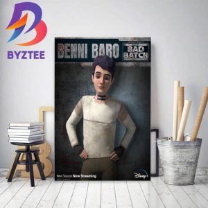 Benni Baro In Star Wars The Bad Batch Decor Poster Canvas