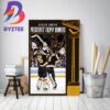 Boston Bruins Fourth 60-Win Team In NHL History Decor Poster Canvas