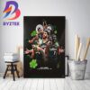 Boston Celtics Advancing To Eastern Conference Semifinals NBA Playoffs Home Decor Poster Canvas