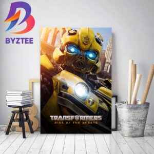 Bumblebee In Transformers Rise Of The Beasts Decor Poster Canvas
