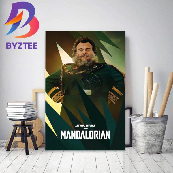 Captain Bombardier In The Mandalorian Star Wars Decor Poster Canvas