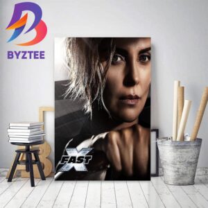 Charlize Theron As Cipher In Fast X 2023 Decor Poster Canvas