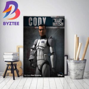 Cody In Star Wars The Bad Batch Decor Poster Canvas