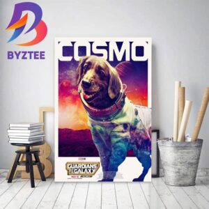 Cosmo In Guardians Of The Galaxy Vol 3 Marvel Studios Decor Poster Canvas