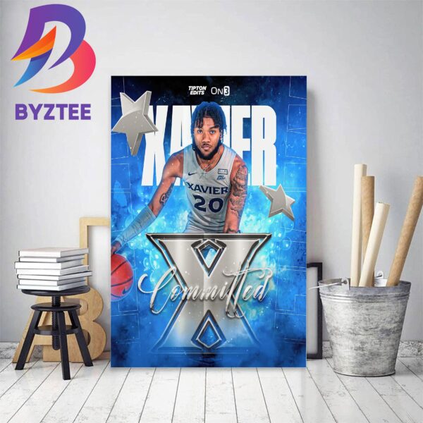 Dayvion McKnight Has Committed To Xavier Decor Poster Canvas
