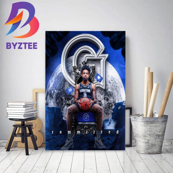 Dontrez Styles commitred Georgetown Decor Poster Canvas