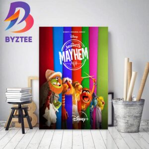 Dr Teeth And The Electric Mayhem In The Muppets Mayhem Decor Poster Canvas