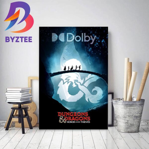 Dungeons And Dragons Honor Among Thieves Dolby Cinema Official Poster Decor Poster Canvas