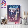 Fall Out Boy Performing At The NFL Draft In Kansas City On April 27th Decor Poster Canvas