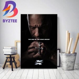 Fast X 2023 The End Of The Toad Begins Decor Poster Canvas