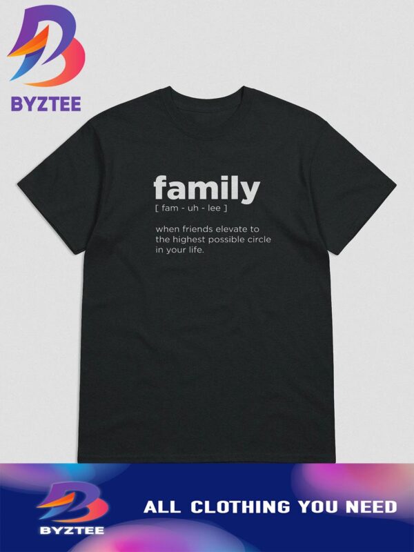 Fast X Family Definition Black Unisex T-Shirt