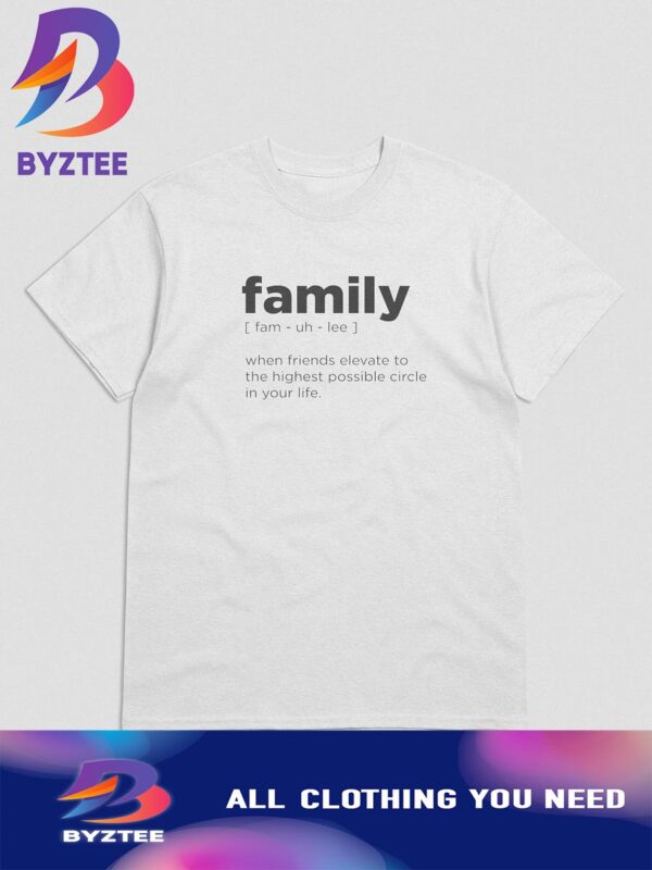 Fast X Family Definition White Unisex T-Shirt