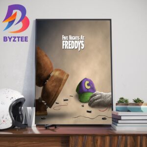 Five Nights At Freddys Official Poster Home Decor Poster Canvas