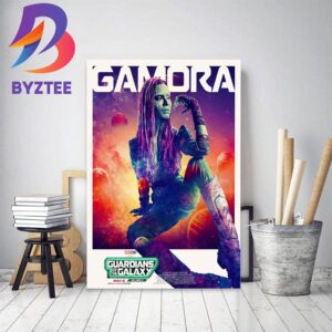 Gamora In Guardians Of The Galaxy Vol 3 Marvel Studios Decor Poster Canvas