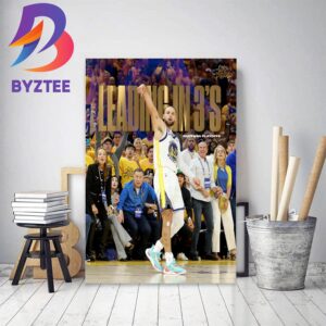 Golden State Warriors Leading In 3’S 2023 NBA Playoffs Decor Poster Canvas
