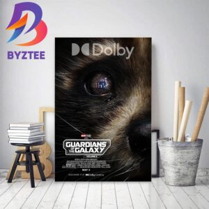 Guardians Of The Galaxy Vol 3 Dolby Cinema Official Poster Decor Poster Canvas