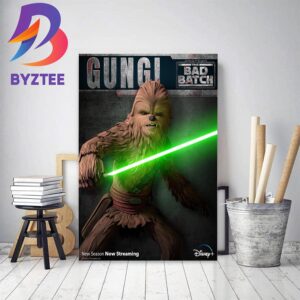 Gungi In Star Wars The Bad Batch Decor Poster Canvas