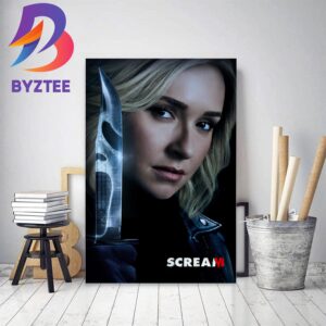 Hayden Panettiere As Kirby Reed In The Scream VI Movie Decor Poster Canvas