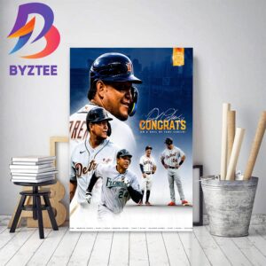 Houston Astros Miguel Cabrera On A Hall Of Fame Career Decor Poster Canvas