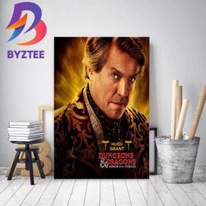 Hugh Grant As Forge Fitzwilliam The Rogue In The Dungeons And Dragons Honor Among Thieves Decor Poster Canvas