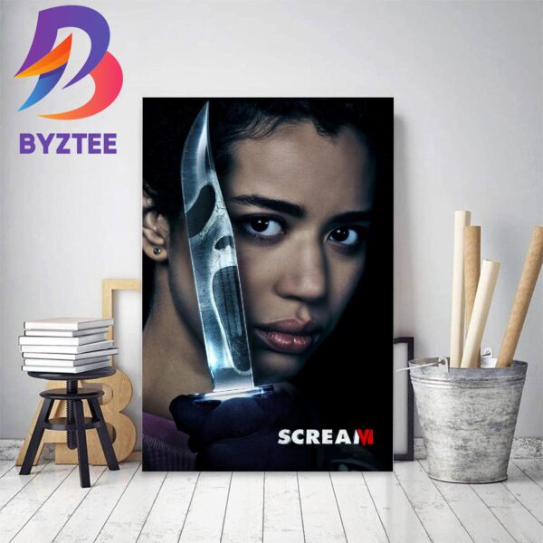 Jasmin Savoy Brown As Mindy Meeks Martin In The Scream VI Movie Decor Poster Canvas