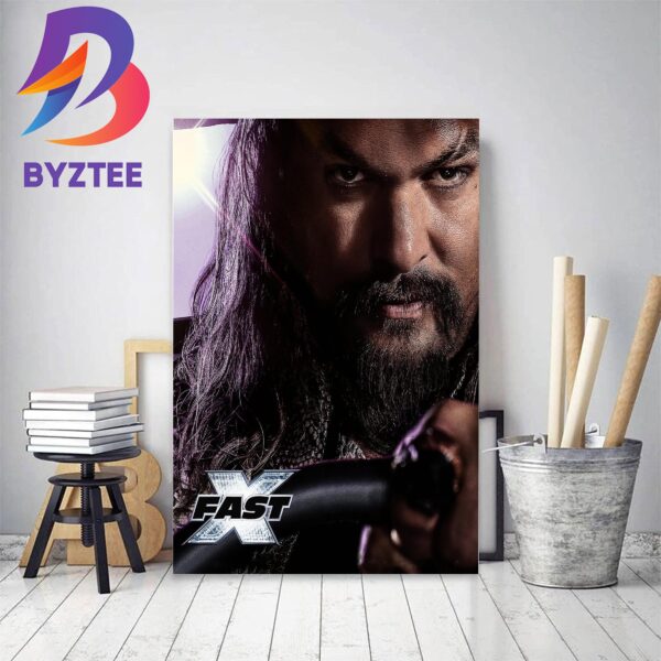 Jason Momoa As Dante Reyes In Fast X 2023 Decor Poster Canvas