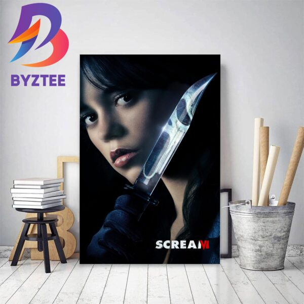 Jenna Ortega As Tara Carpenter In The Scream VI Movie Decor Poster Canvas