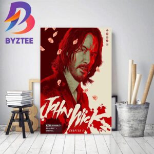 John Wick Chapter 4 Decor Poster Canvas