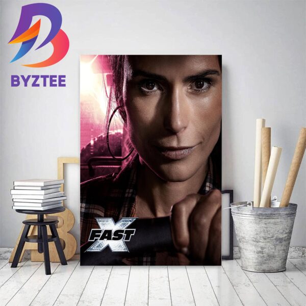 Jordana Brewster As Mia Toretto In Fast X 2023 Decor Poster Canvas