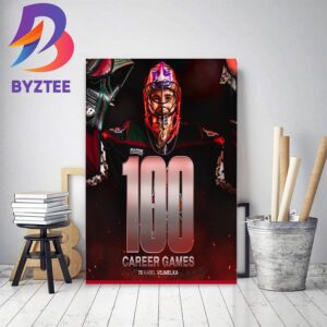 Karel Vejmelka 100 Career Games Decor Poster Canvas