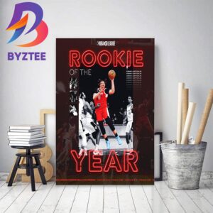 Kenneth Lofton Jr 2022-23 KIA NBA G-League Rookie Of The Year Decor Poster Canvas