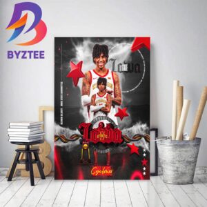 Keshon Gilbert Committed Iowa State Decor Poster Canvas