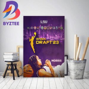 LSU Tigers Womens Basketball Alexis Morris To Attend The WNBA Draft 2023 Decor Poster Canvas
